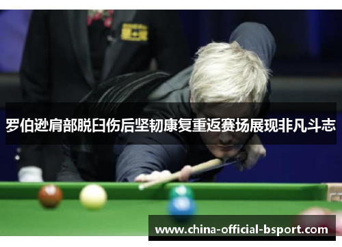 罗伯逊肩部脱臼伤后坚韧康复重返赛场展现非凡斗志